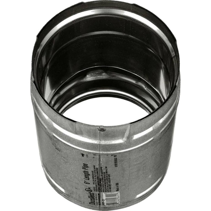 M&G DuraVent PelletVent Pro 4" x 6" Pipe Stainless Steel