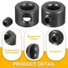 PATIKIL Bore 5mm Shaft Collar 12mm OD 8mm Thickness, 2