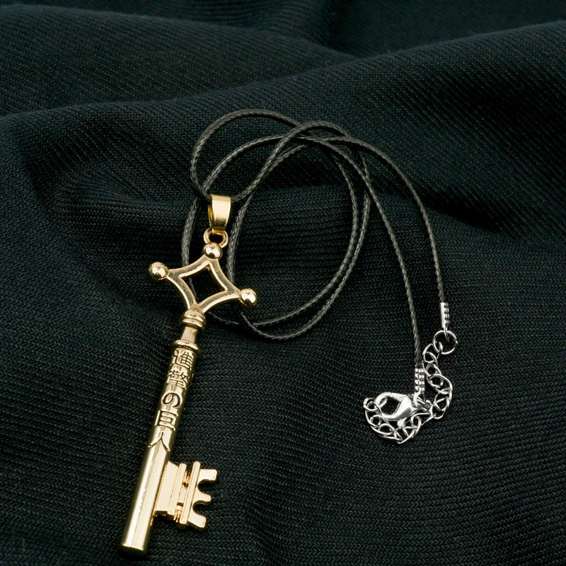 HAND-PRO Attack on Titan Necklace, Attack on Titan Gold Key