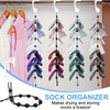 Pack of 4 Socks Washing Tool Socks Pairing Aid Drying