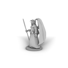 Dragonborn Sorceror Whole Tabletop DND Gaming Miniature