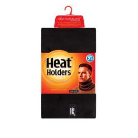 HEAT HOLDERS - Men's Warm Outdoor Neck Warmer for Winter | Neck Warmer with Fleece Lined, black
