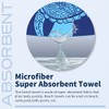 Gomust 6 Pack Lightweight Oversized Microfiber Beach Towels