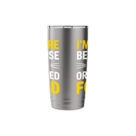 Food Delivery Rider Fast Food Driver Food Chain Courier Stainless Steel Insulated Tumbler