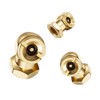 4-Pack Dual Head Air Chuck Set, 2 Way Connection Air