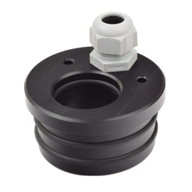 Agora-Tec® Well Lid for 3 Inch DN 80 Well Pipe for 32 mm PE Pipe