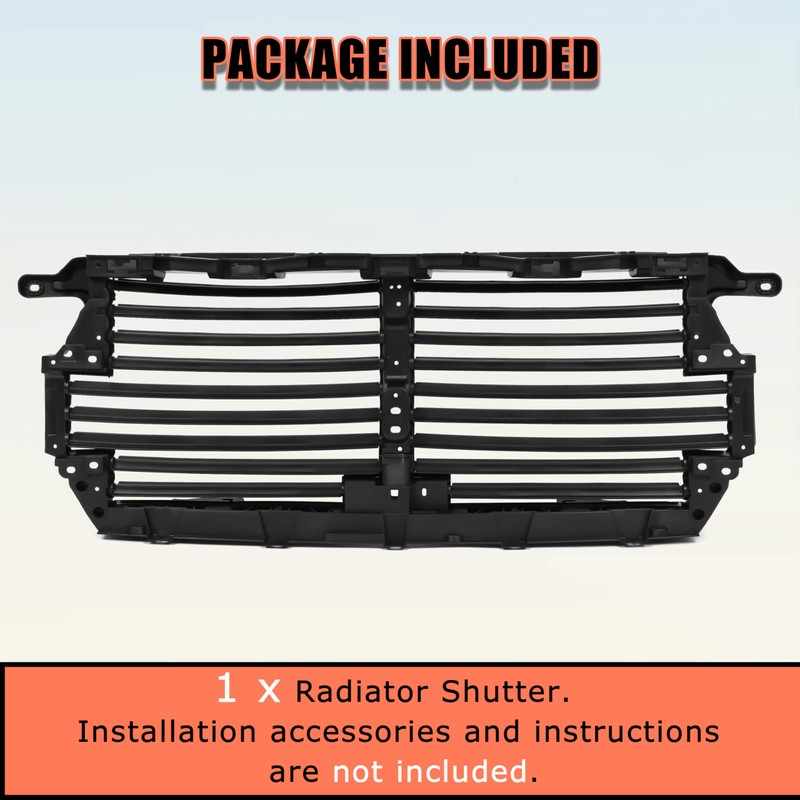 KUAFU Front Active Grille Shutter Compatible with 2018-2020 Ford F-150