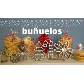 genericos varios Molde Navideño Para Buñuelos De Viento, Gran Variedad