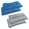 YTFRL 4 PCS Two-Sided Car Wash Sponge, Non-Scratch Microfiber Sponge