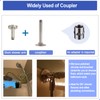 Brass Pipe Fitting Coupling, Shower Coupling, G 1/2" x G