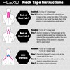 FlexU Kinesiology Tape: Pro-Grade Y Shape for Ultimate Support. Pre-Cut,