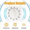 Kitchen Timer Mechanical,60 Minute Cooking Timers for Kitchen with Alarm