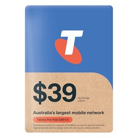 TELSTRA PREPAID $39 SIM KIT