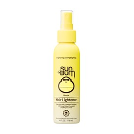 Sun Bum Hair Lightener Spray - For Blonde to Medium Brown Hair Types - UV Protecting - Enriched with Pineapple and Meyer Lemon - Vegan - 4 oz