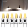 6Pcs G8 LED Bulb 3W COB Dimmable 360 Degrees Light