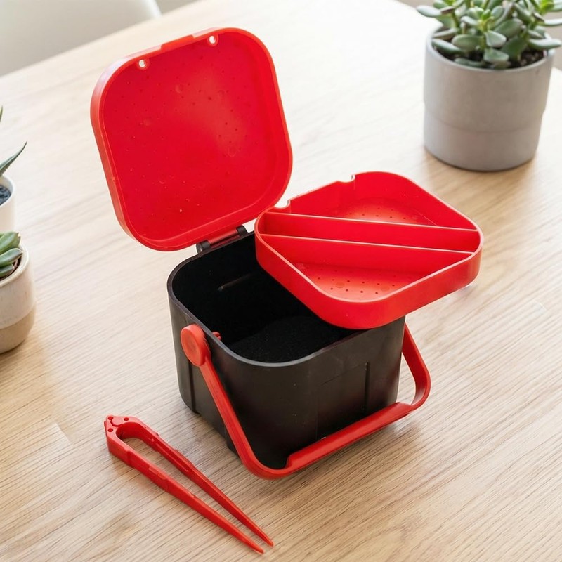 Mealworms Breeding Box Feeding Kit to Breed Live Worms for