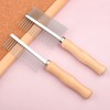 MFUOE Pet Grooming Comb Stainless Steel Dog Comb Dog Cat
