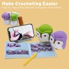 EOKPHULL Crochet Kit for Beginners, Easy Crochet Animal Set for