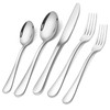 Silverware Set, Briout Flatware Set Service for 4 Stainless Steel
