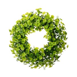 Perfeclan St. Patrick's Day Kranz ST. Day Dekor Grüner Kranz Vier blättriges für Haustür für Fenster