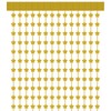 PATIKIL 2 Pack Party Backdrop Decoration, 1mx2m Star Tinsel Streamer Foil Fringe Curtain Streamers for Parties Backdrop Decoration Christmas Wedding Birthday Photo Booth,Laser Gold
