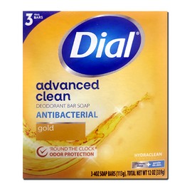 Dial Gold Antibacterial Face Wash Soap 113g 3pcs / 다이알 골드 안티박테리얼 세안 비누 113g 3개