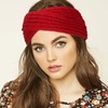 Dreshow Women's Winter Crochet Headbands, Knitted Elastic Headband, Ear Warmer,