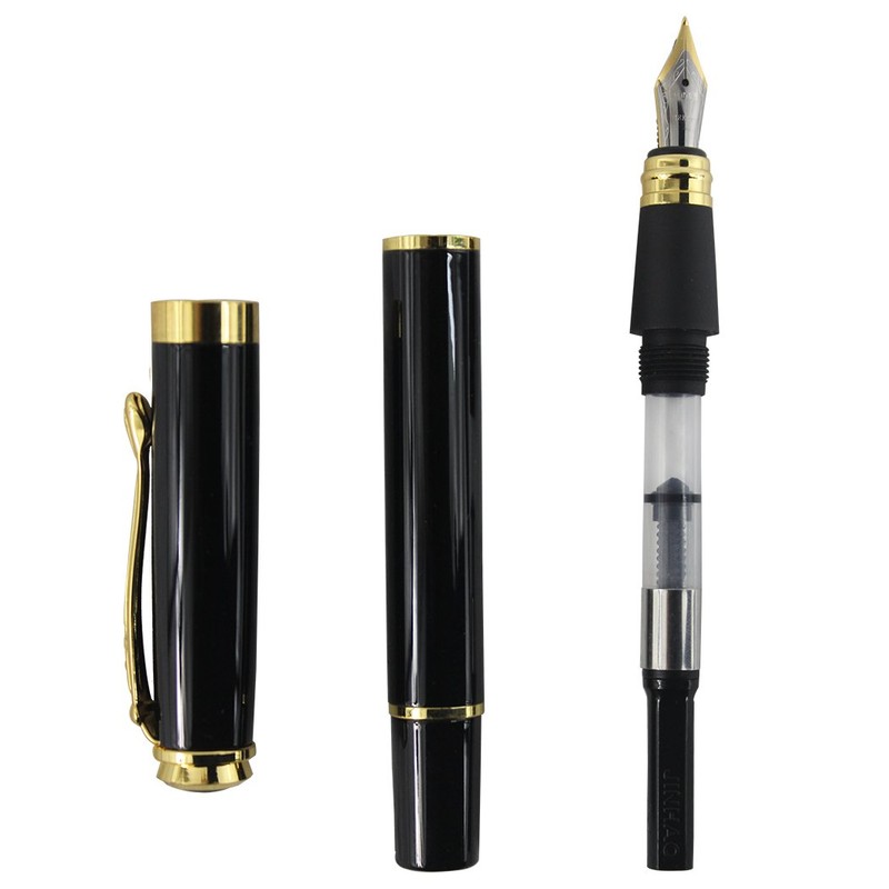 Gullor Mother of Pearl Push-In Style Fountain Pen with a