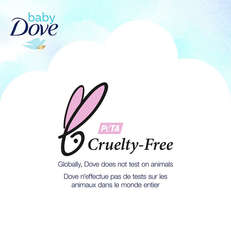 Baby Dove Tip to Toe Baby Wash for moisturized skin