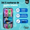 Tommee Tippee Set 5 Cucharas Bebe Punta Suave Tommee Tippee