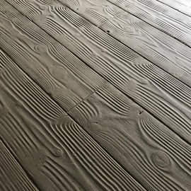 Wood Concrete Stamps Mat (24"x9"x1") Decorative Concrete Stamps Create Realistic Wood Grain Texture Plank Patterns for Driveways and Patios Made in USA Durable Polyurethane 5000