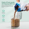FAFAFLYER Dog-Cat POP Treat-Airtight jar-Container - 1.3 Qt/1.2 L and