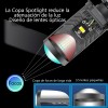 Focos Led H4/9003/hb2 Lupa Alta Y Baja Auto Motocicleta