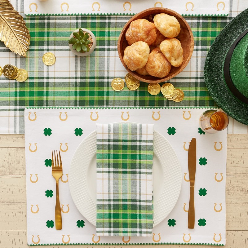 DII St. Patrick's Day Collection Table Napkin Set 20 x