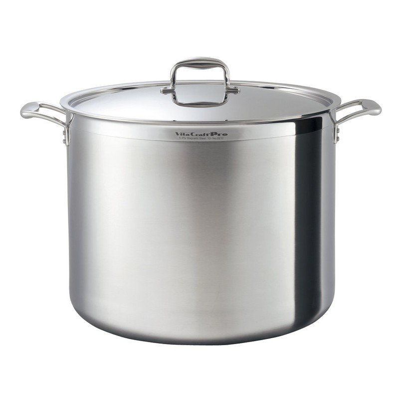 VitaCraft Lid Pro 9.4 inches (24 cm) 0403 Silver