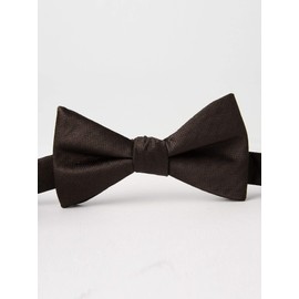United Arrows Green Label Relaxing 31346992178 Mini Herringbone Solid Bowtie Bow Tie, GOLD(05)