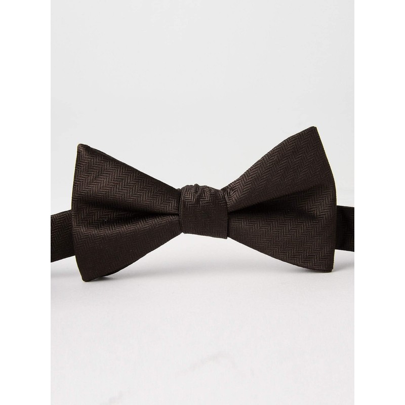 United Arrows Green Label Relaxing 31346992178 Mini Herringbone Solid Bowtie