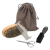 Beard Care Kit Retro Durable Portable Lightweight Beard Trimming Kit