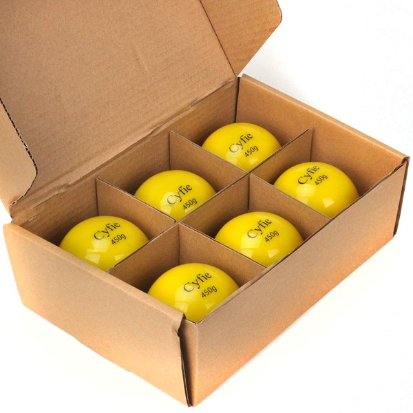 Cyfie Weighted Hitting Batting Balls, 6 Packs Practice Softballs Heavy