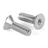 M12 Flat Head Screws, M12-1.75 * 60mm Flat Head Socket