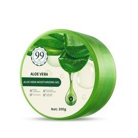 ChongTai 1 Box Aloe Vera Moisturizing Gel, Soothing Nourishing Calming Hydrating Refreshing Aloe Vera Gel, 300g (Aloe Vera)