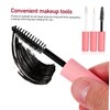 IWOWHERO Diy Mascara Tube Wands 6pcs Empty Mascara Bottles for