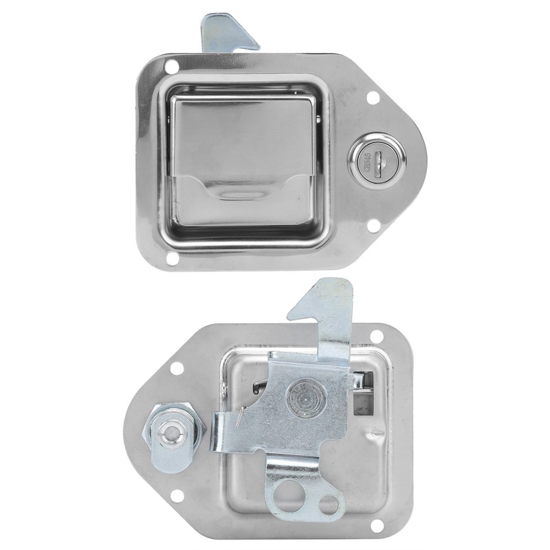 Car Door Lock T Shape Stainless Steel with 2 Keys