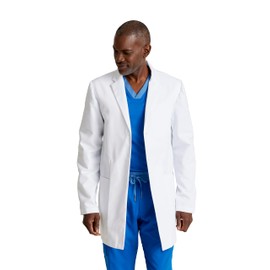 Grey's Anatomy Classic Men's 6 Pocket 35" 3 Button Derek Lab Coat 46 Regular
