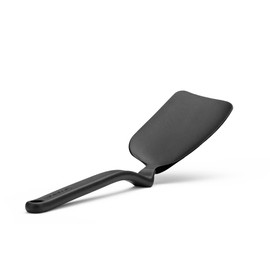 Dreamfarm Mini Chopula Non-Stick-Safe Super-Flexible Sit-Up Spatula with Strong Flat Edge to Separate Food - 9" Black