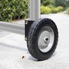 DURIGID 8 Inch Heavy Duty Gate Wheels for Metal Tube