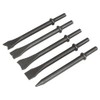 Sealey Air Chisel Set, 5pc, 170mm, .401" Shank - SA11C