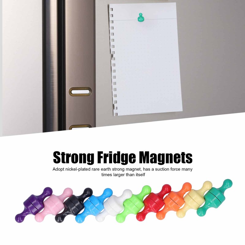 20Pcs Strong Magnet Push Pins for Memo Board Painting Calligraphy