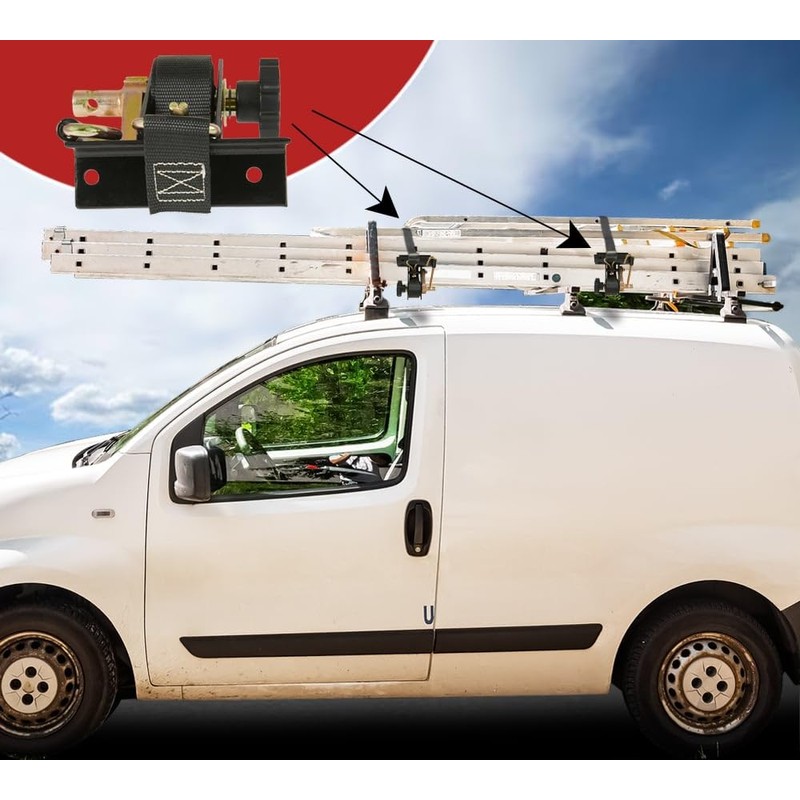 Mytee Products - 1-1/2" x 7' Black Ladder Rack Ratchet