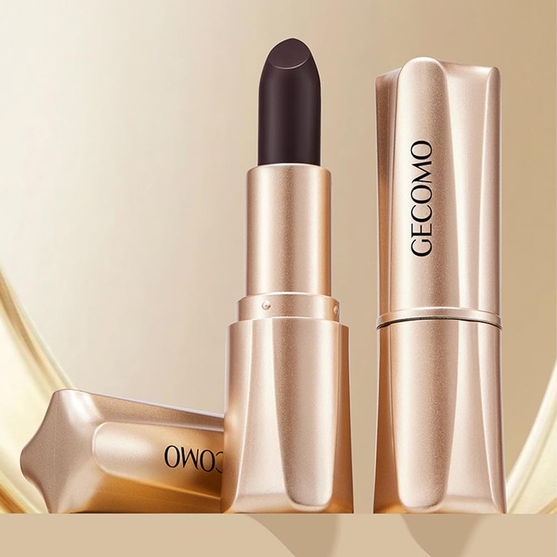 【2025 Limited Edition】GECOMO Color-Changing Lipstick Black Magic Solid Color Lip
